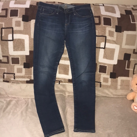 AG Adriano Goldschmied the Stevie ankle slim straight ankle size 25R π - Picture 2 of 7